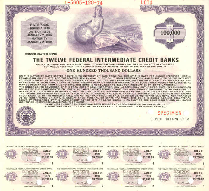 Twelve Federal Intermediate Credit Banks